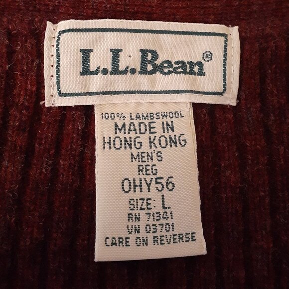 L.L. Bean Lambswool Sweater - Picture 5 of 10